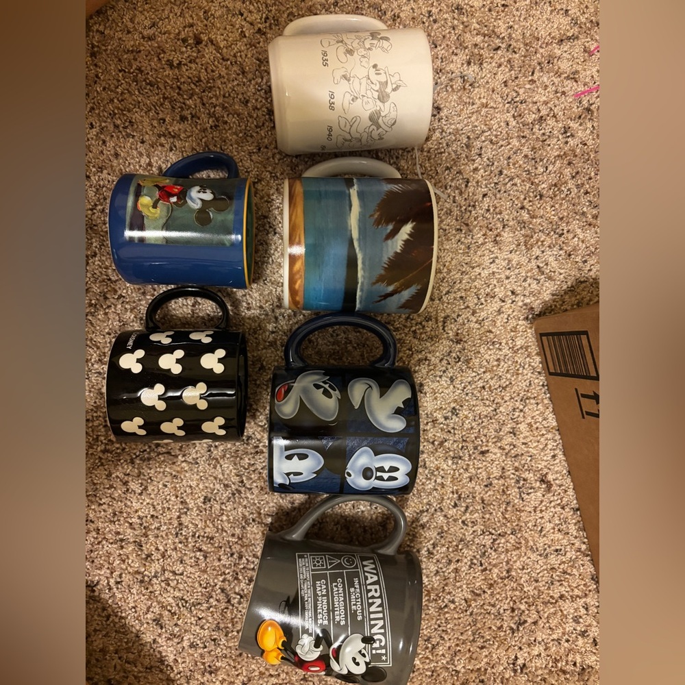 Mickey mouse mugs